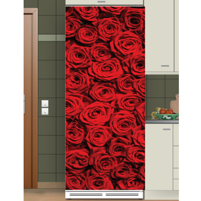 Αυτοκόλλητο ψυγείου Κόκκινα τριαντάφυλλα